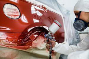 peinture sur carrosserie